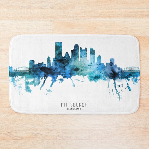 Artikelvorschau, Pittsburgh Pennsylvania Skyline entworfen und verkauft von ArtPrints.
