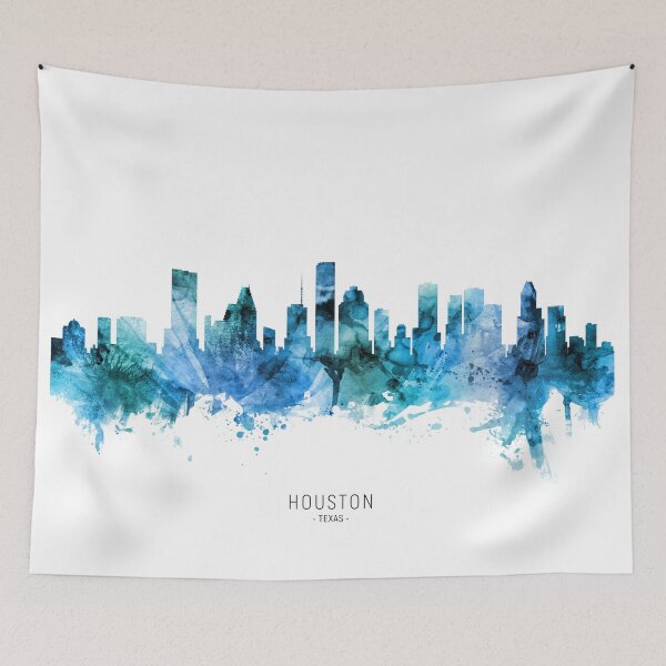Item preview, Houston Texas Skyline designed and sold by ArtPrints.
