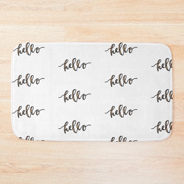 Item preview, Hello Calligraphy Modern Aesthetic Slogan designed and sold by millafrlan.