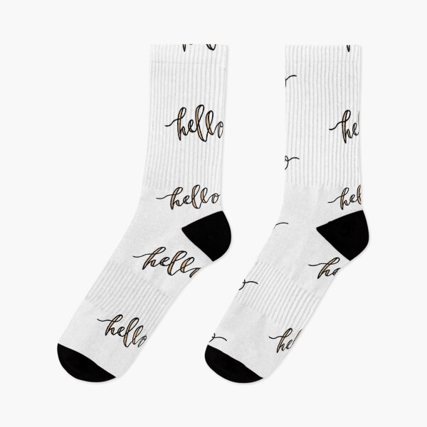 Item preview, Hello Calligraphy Modern Aesthetic Slogan designed and sold by millafrlan.