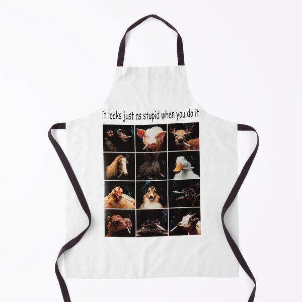 Item preview, Anti Smoking Animals It Looks Just As Stupid When You Do It designed and sold by Davidbrg.
