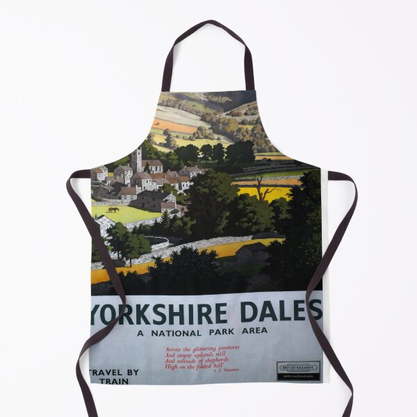 Item preview, Railway Poster Yorkshire Dales designed and sold by stickart-marek.