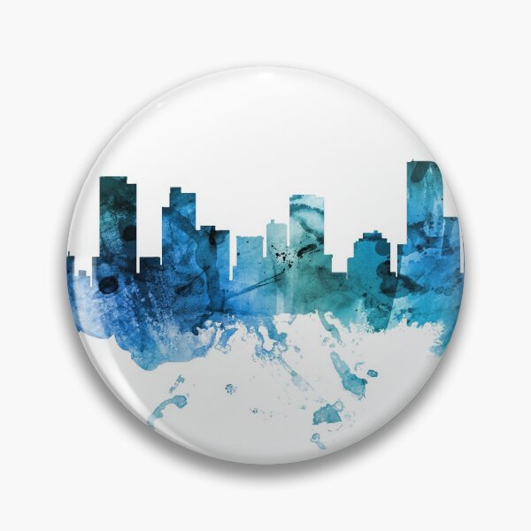 Item preview, Denver Colorado Skyline designed and sold by ArtPrints.