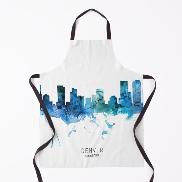Aperçu de l'œuvre Denver Colorado Skyline créée et vendue par ArtPrints.