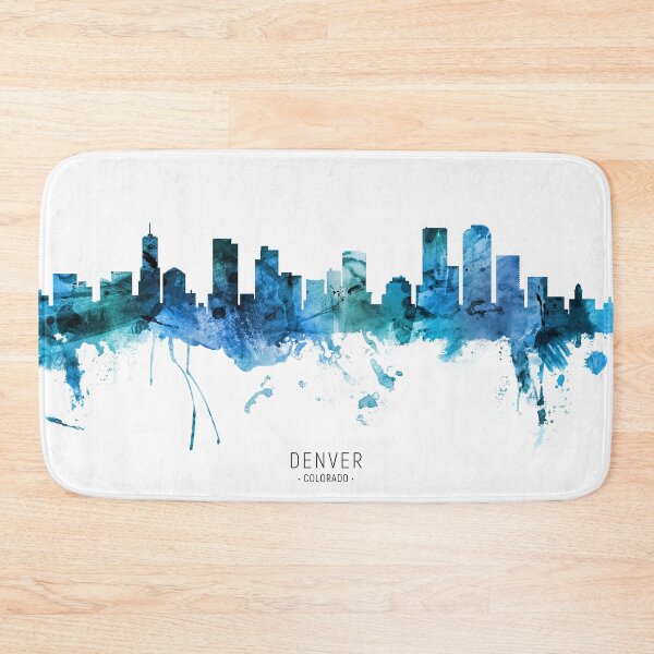 Item preview, Denver Colorado Skyline designed and sold by ArtPrints.