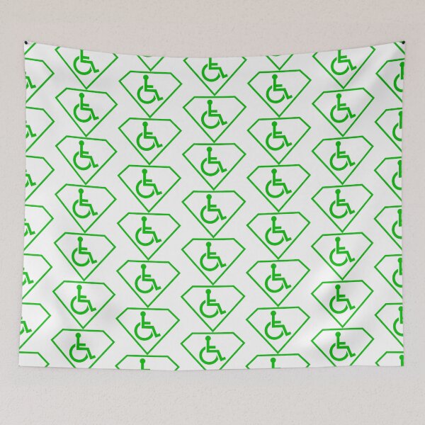 Item preview, Super Wheelchair green designed and sold by Lence Printing.