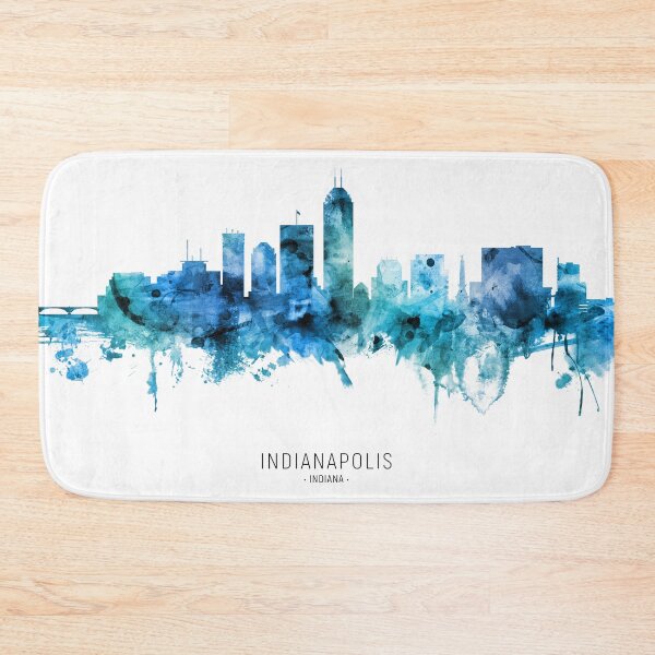 Item preview, Indianapolis Indiana Skyline designed and sold by ArtPrints.