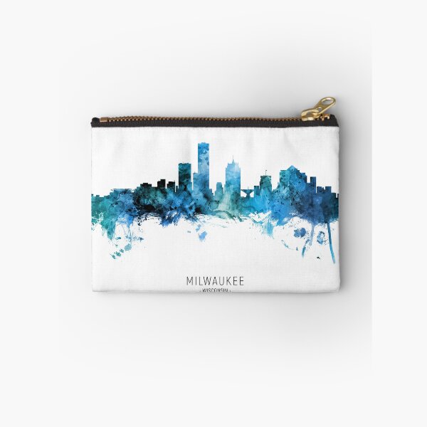 Item preview, Milwaukee Wisconsin Skyline designed and sold by ArtPrints.