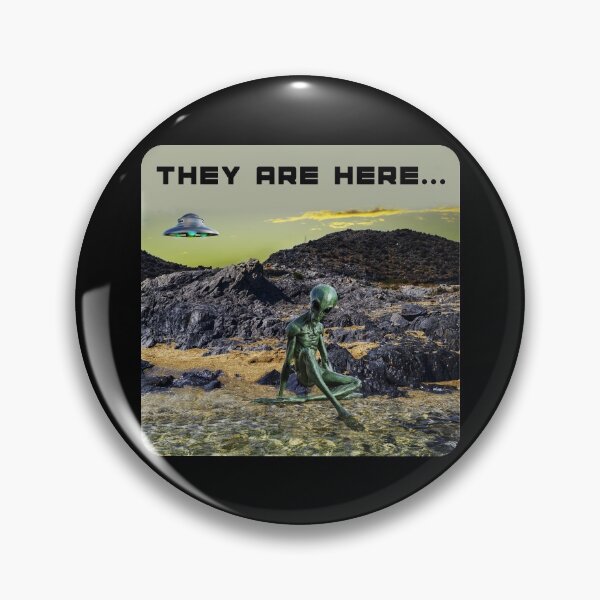 Item preview, UFO's and Aliens - They are here... designed and sold by TopPopClothing.