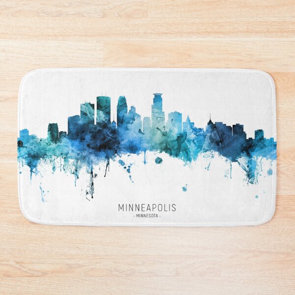 Item preview, Minneapolis Minnesota Skyline designed and sold by ArtPrints.