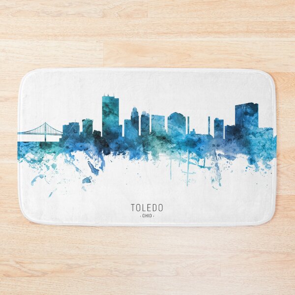 Item preview, Toledo Ohio Skyline designed and sold by ArtPrints.