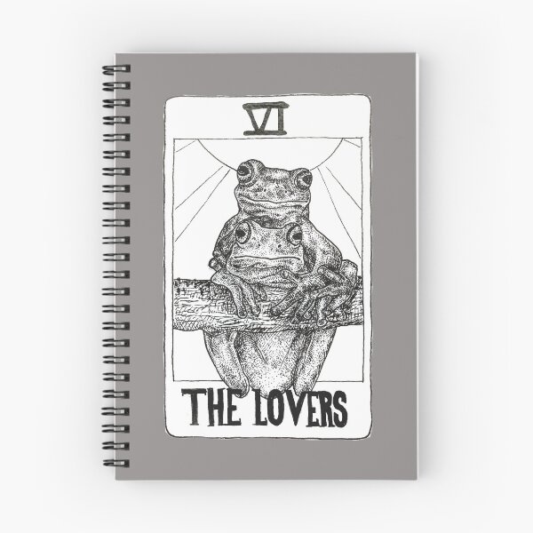 Item preview, The Lovers Frog Tarot designed and sold by alfs-world.