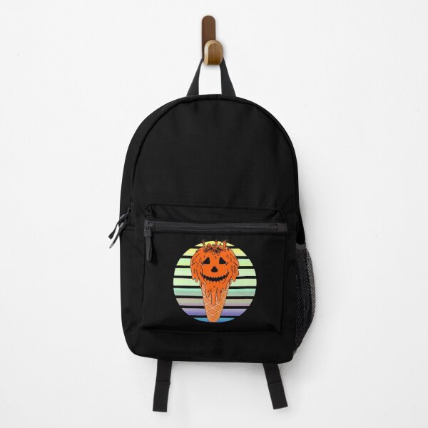 Item preview, Kawaii Halloween Pumpkin Face Ice Cream designed and sold by vineeth.