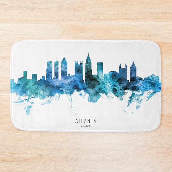 Artikelvorschau, Atlanta Georgia Skyline entworfen und verkauft von ArtPrints.