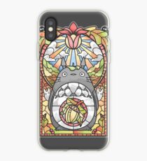 Stained Glass Forest Spirit iPhone Case