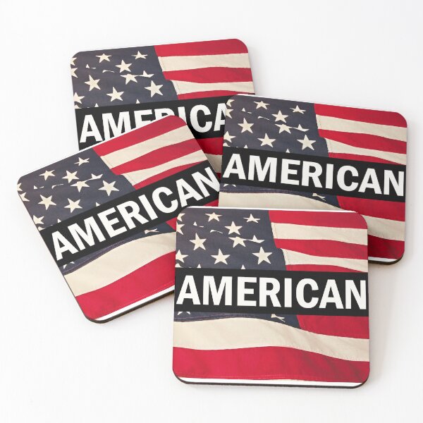 Item preview, American Flag White Font designed and sold by bas19101.