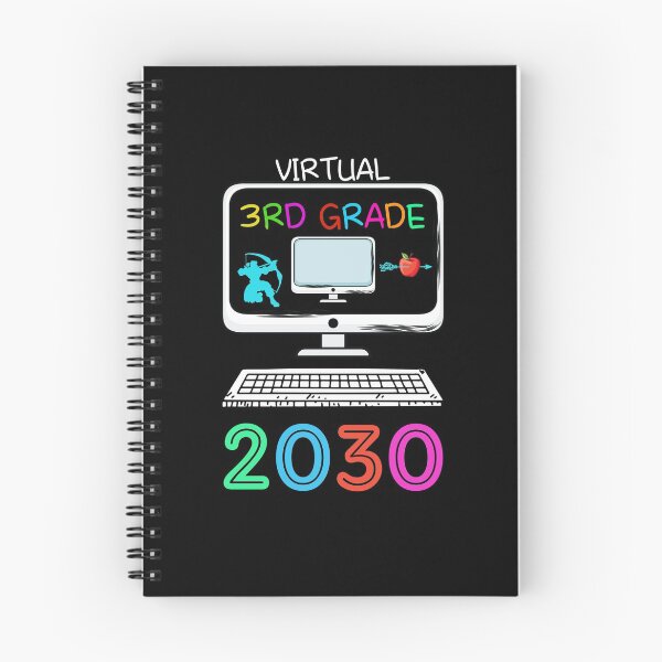 Item preview, Virtual 3rd Third Grader Distance Learning Back to School 2030 designed and sold by MinsND.