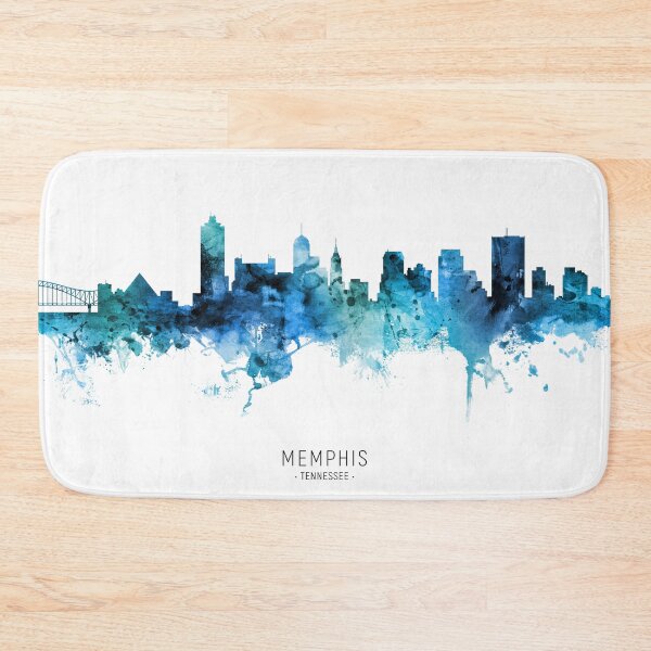 Item preview, Memphis Tennessee Skyline designed and sold by ArtPrints.