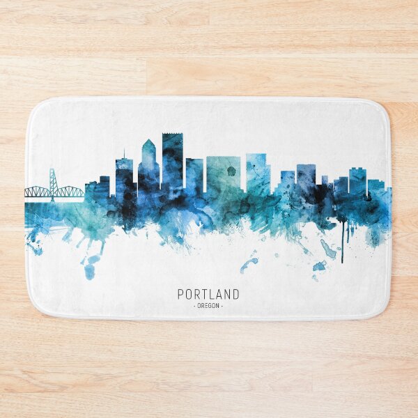 Item preview, Portland Oregon Skyline designed and sold by ArtPrints.