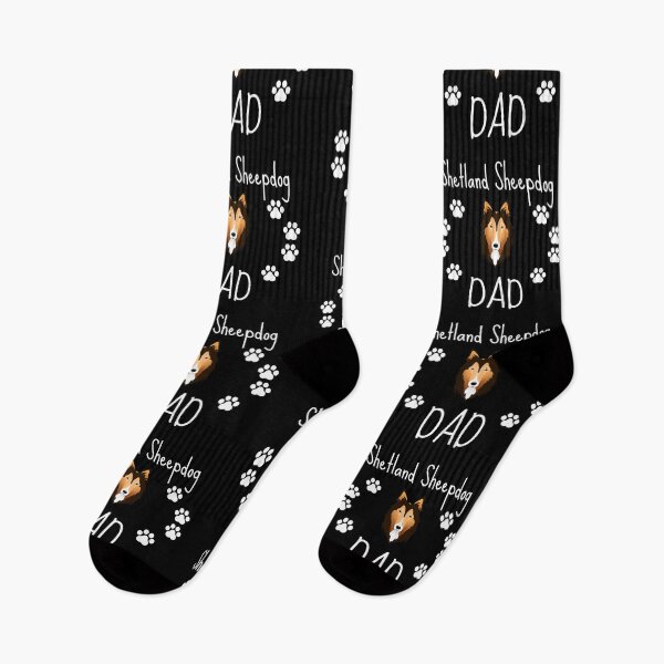 Item preview, Shetland sheepdog dad face designed and sold by Beyond Words.