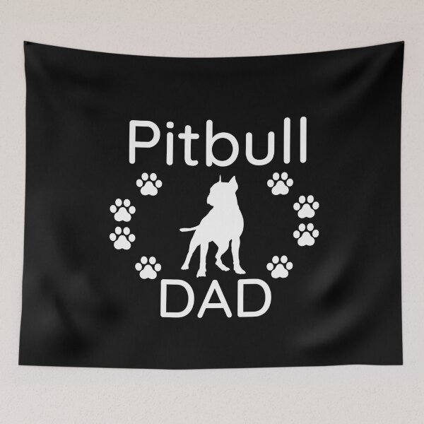 Item preview, Pit Bull Dad Silueta designed and sold by Beyond Words.