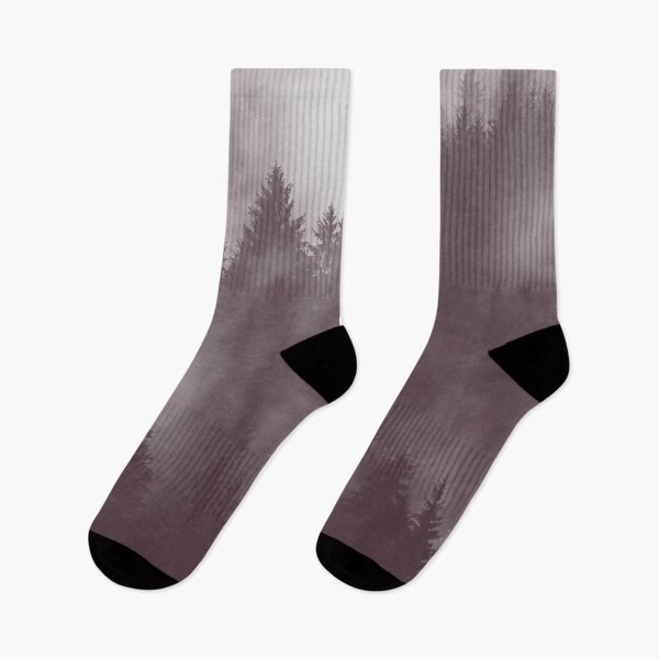 Item preview, Classy foggy fir trees designed and sold by wootee-designer.