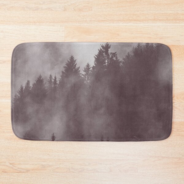 Item preview, Classy foggy fir trees designed and sold by wootee-designer.