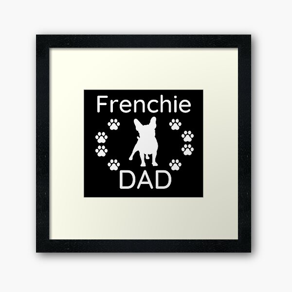 Item preview, Frenchie silhouette dad designed and sold by Beyond Words.