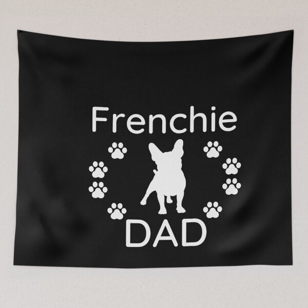 Item preview, Frenchie silhouette dad designed and sold by Beyond Words.