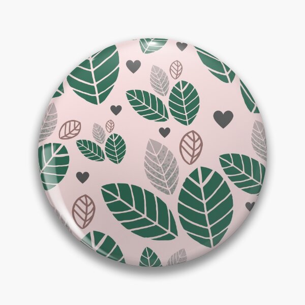 Item preview, Pink And Green Leaves designed and sold by rivulette.