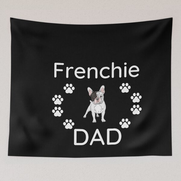 Item preview,  Frenchie dad sketch white designed and sold by Beyond Words.
