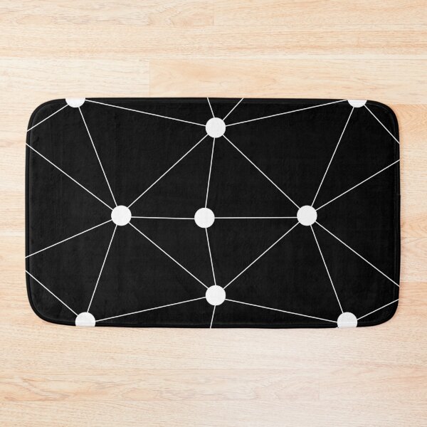 Item preview, Abstract geometric pattern - black and white. designed and sold by K.S ART.