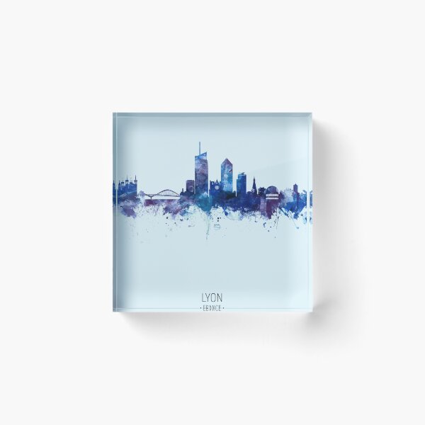 Item preview, Lyon France Skyline designed and sold by ArtPrints.