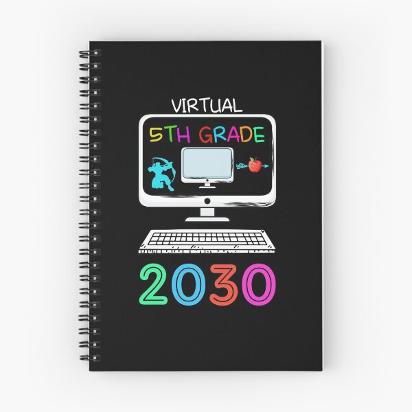 Item preview, Virtual 5th Fifth Grader Distance Learning Back to School 2030 designed and sold by MinsND.