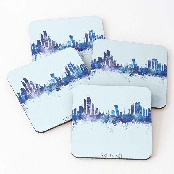 Item preview, Abu Dhabi Skyline designed and sold by ArtPrints.