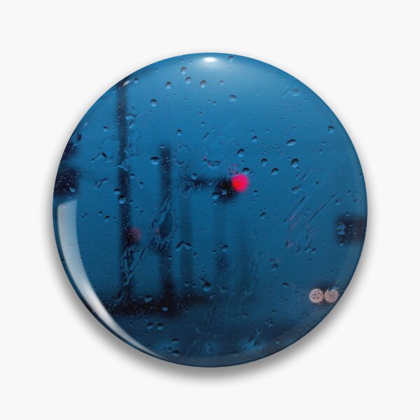 view from car window at rainy day Pin