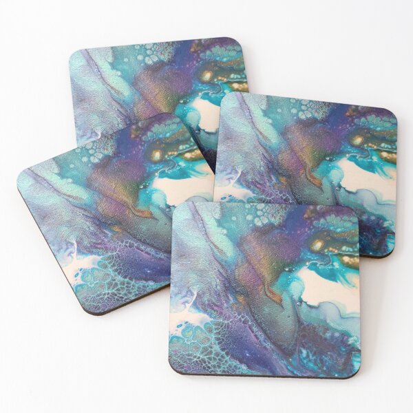 Item preview, Acrylic Dutch Pour Abstract Art designed and sold by krdesignart.