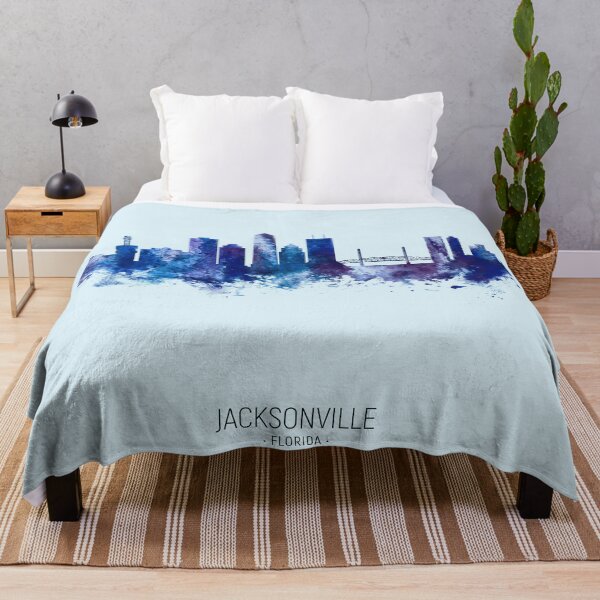 Item preview, Jacksonville Florida Skyline designed and sold by ArtPrints.