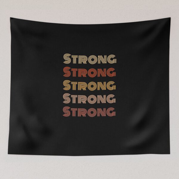 Item preview, Strong Design designed and sold by RetroPrints.