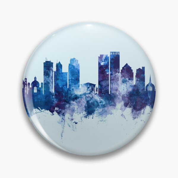 Artikelvorschau, Dayton Ohio Skyline entworfen und verkauft von ArtPrints.