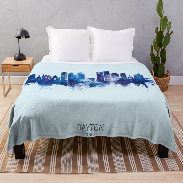 Artikelvorschau, Dayton Ohio Skyline entworfen und verkauft von ArtPrints.