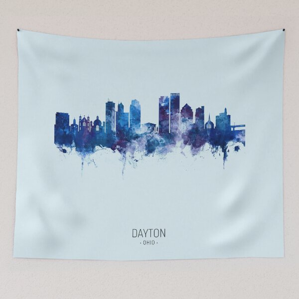 Item preview, Dayton Ohio Skyline designed and sold by ArtPrints.