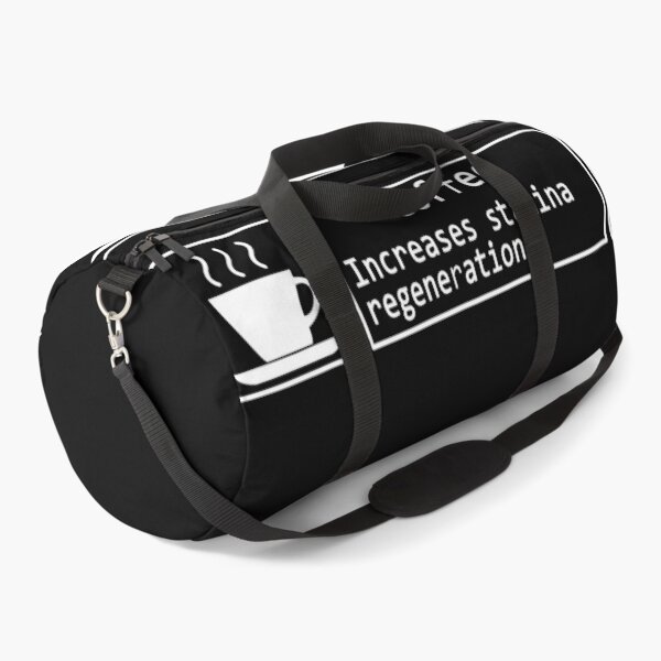 Item preview, Coffee increases stamina regeneration gaming meme designed and sold by patriotazx.