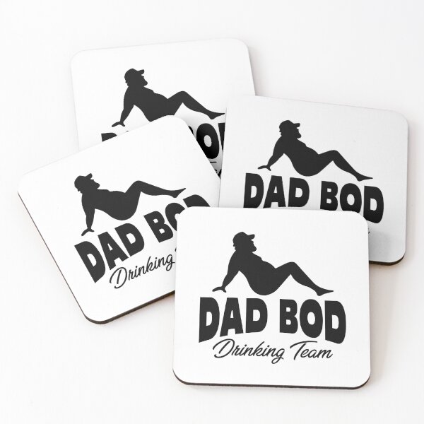 Item preview, Dad Bod Drinking Team Trucker Lounging designed and sold by cartattz.