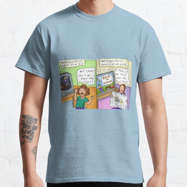 Respect Teachers. Back to School Pandemic Horror Classic T-Shirt