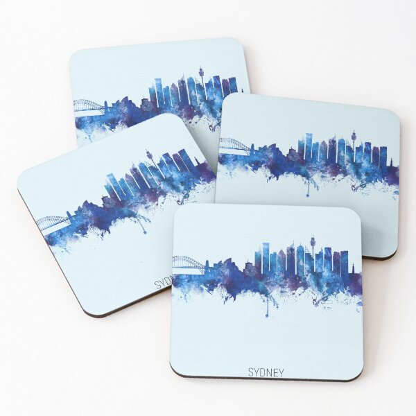 Item preview, Sydney Australia Skyline designed and sold by ArtPrints.