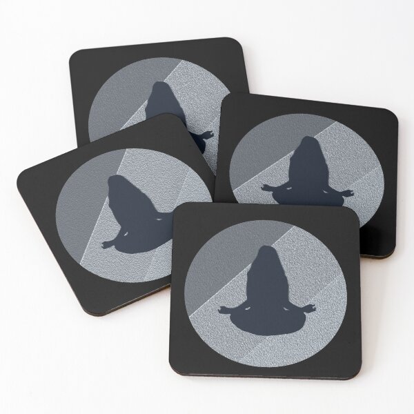 Item preview, Meditation grey design yoga designed and sold by Aniyah.