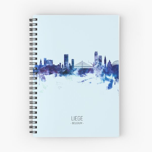 Item preview, Liege Belgium Skyline designed and sold by ArtPrints.