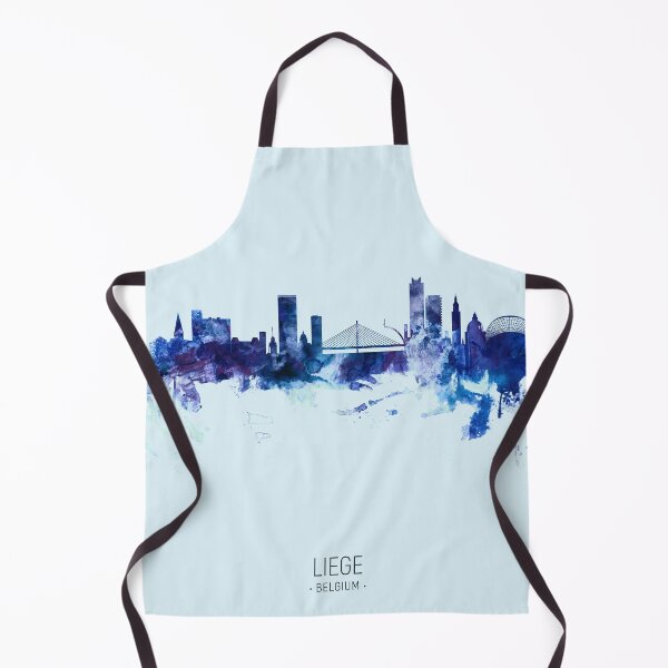 Item preview, Liege Belgium Skyline designed and sold by ArtPrints.