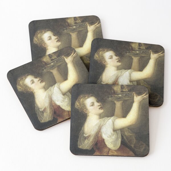Item preview, Girl with head on a platter - Vintage painting by Titian designed and sold by Vintage Designs +.